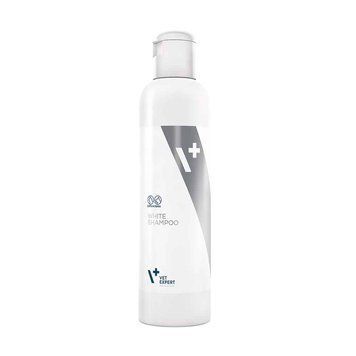 Шампунь для котів і собак зі світлим забарвленням шерсті Vet Expert White Shampoo, 250 мл 202207 фото