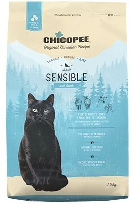 Сухий корм для дорослих котів Chicopee CNL Cat Adult Sensible Lamb Гіпоалергенний 1,5 кг 018036 фото