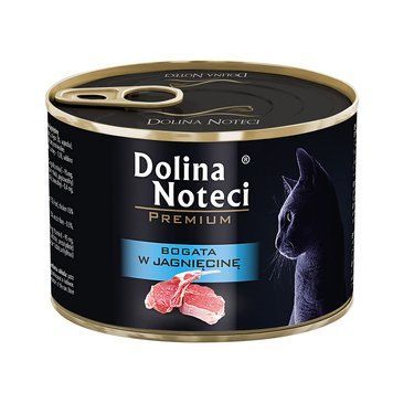 Влажный корм для кошек Dolina Noteci Premium мясные кусочки в соусе с ягненком, 185 г DN 185 (800) фото